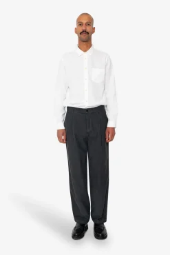Wide Fit Trouser - Smoke Grey Cord