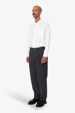 Wide Fit Trouser - Smoke Grey Cord