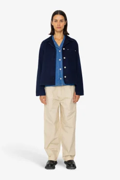 Worker Overshirt - Deep Indigo Slub