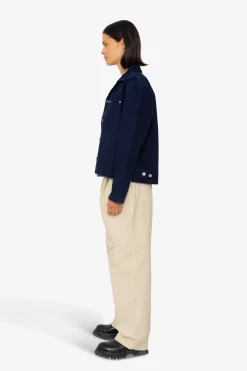 Worker Overshirt - Deep Indigo Slub